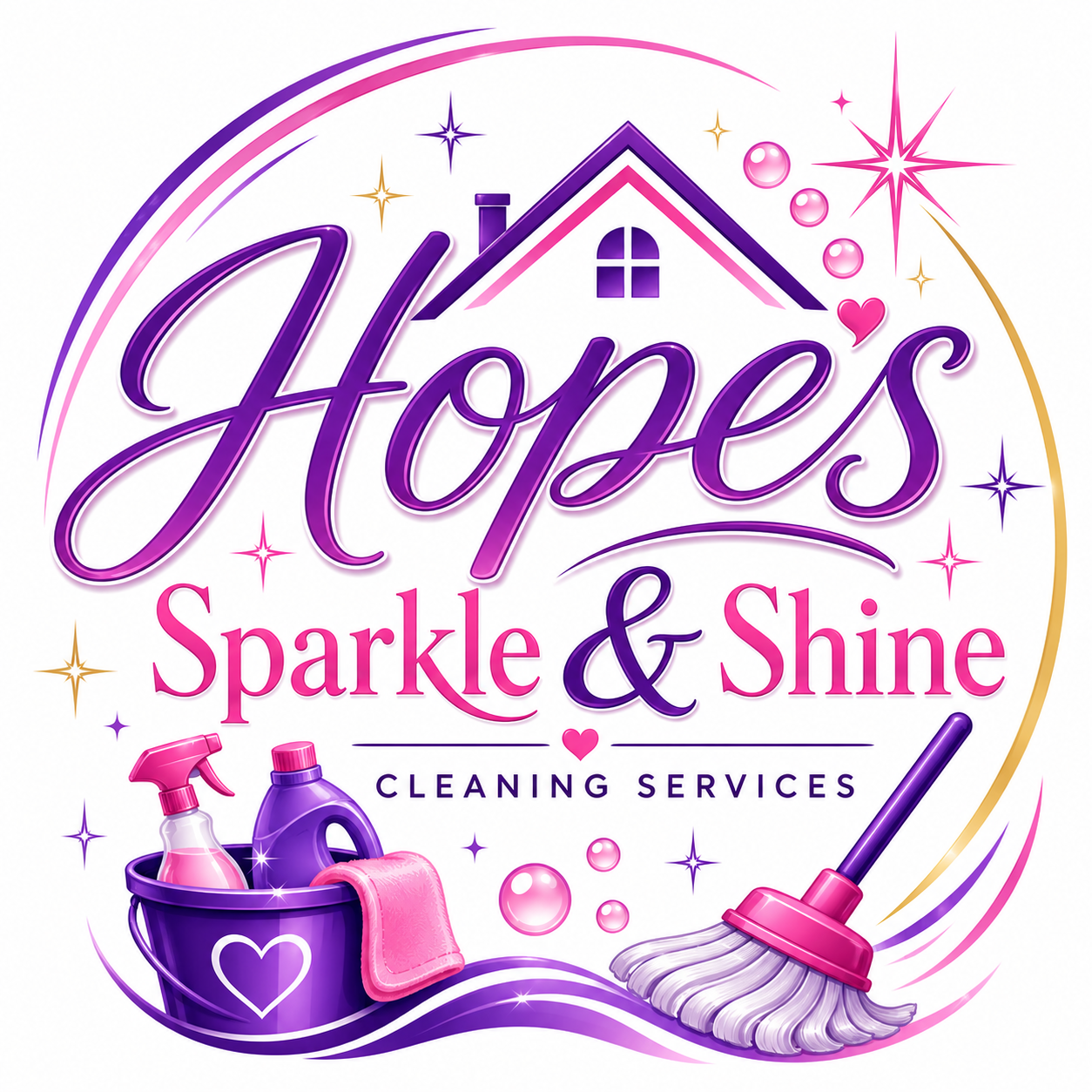 Hopes Sparkle & Shine logo