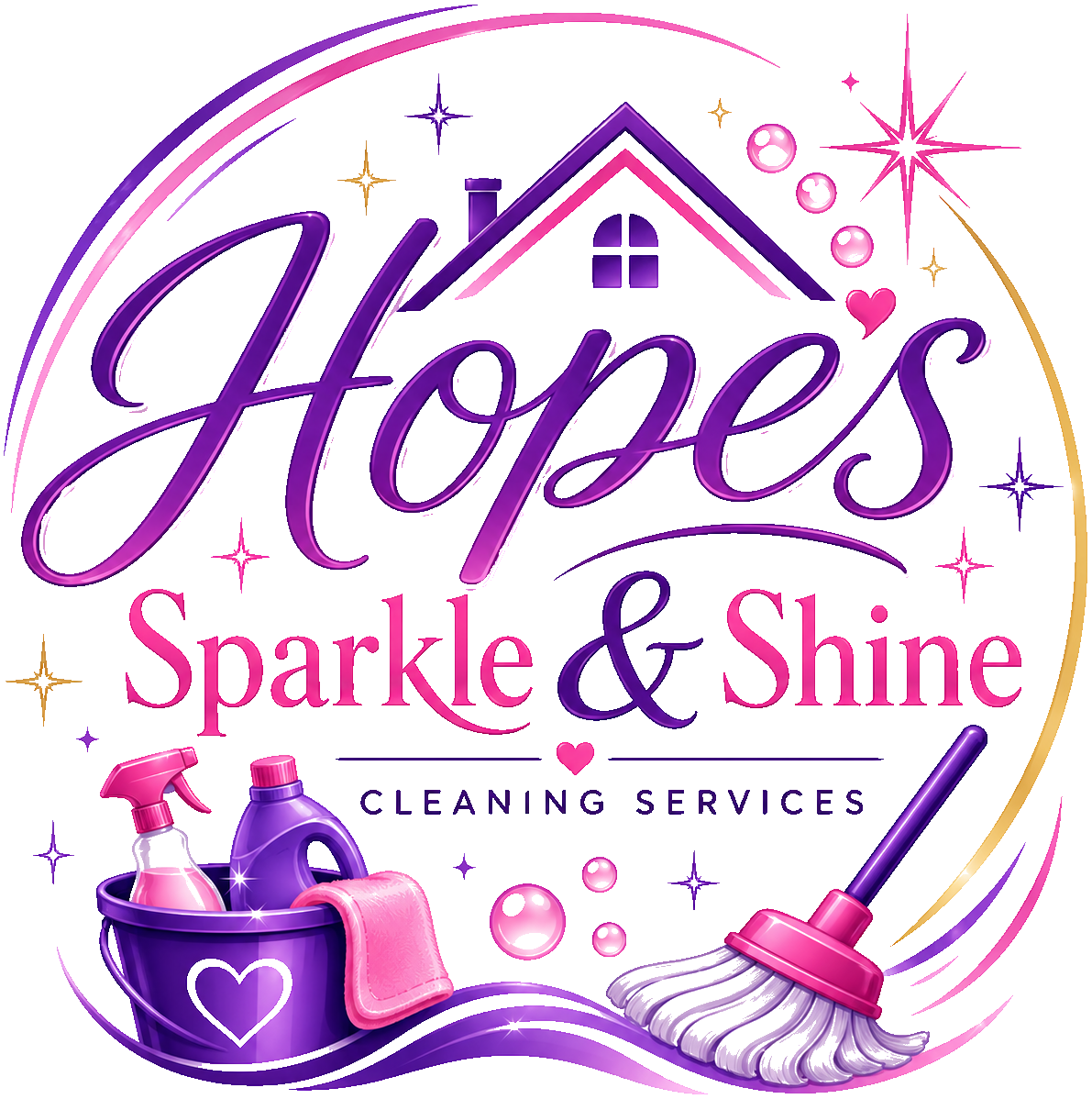 Hopes Sparkle & Shine logo